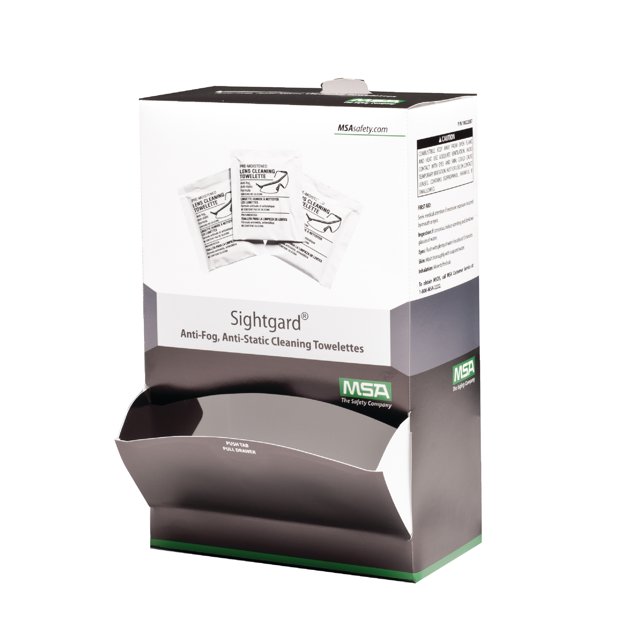 Towelettes, Pre-moistened, Box of 100, White